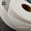 Custom roll of backing mesh fabric for pipe